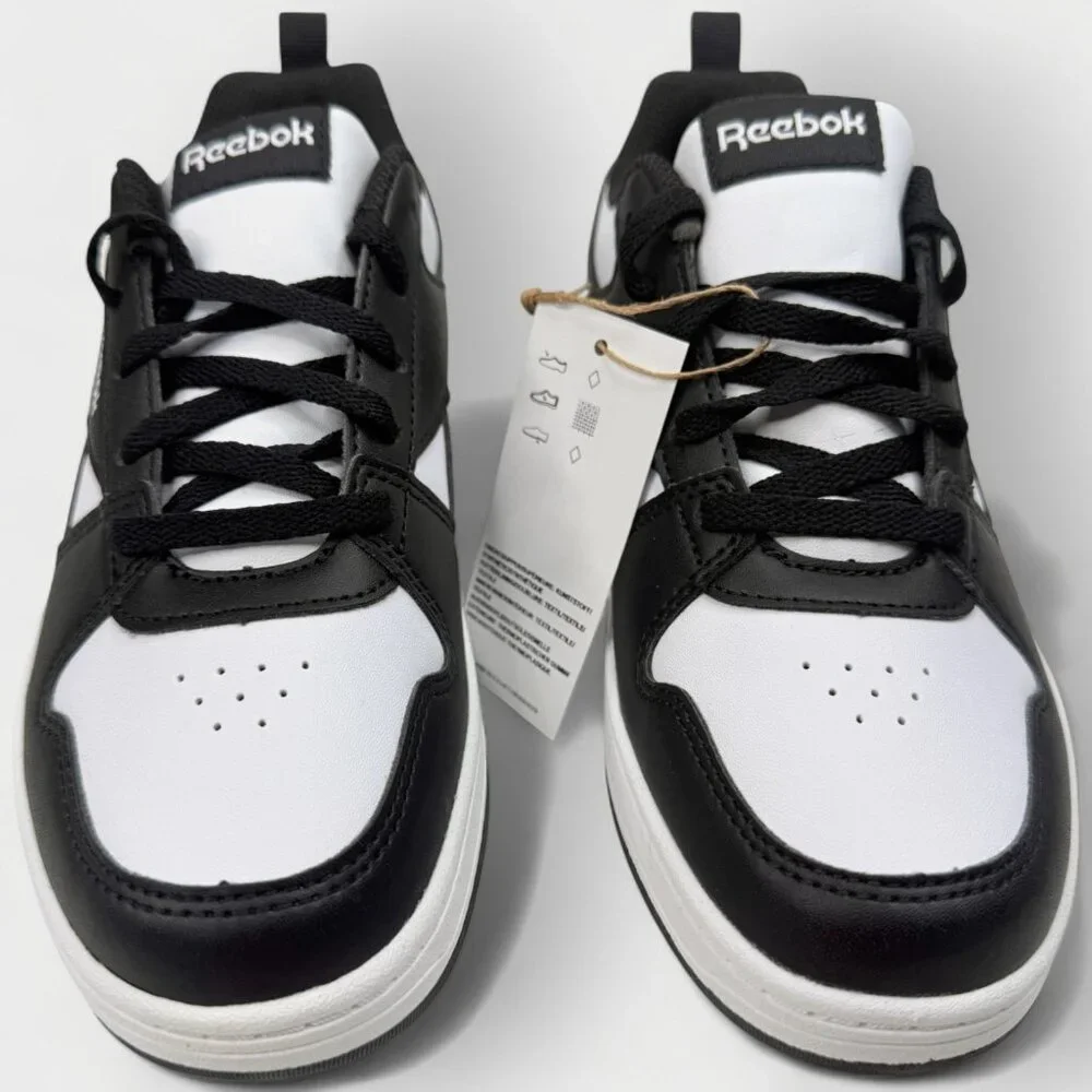 Reebok Boys Royal Prime 2.0 Black White US 13 Big Kids Sneaker New w/ Box - Picture 4 of 13